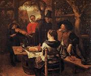 Jan Steen The Meal oil on canvas